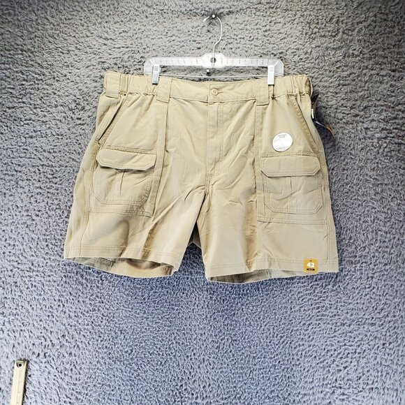 Lee Shorts Mens 42 Tan Cargo Cotton Utility Relaxed Fit Gorpcore *NWT* - Picture 1 of 14